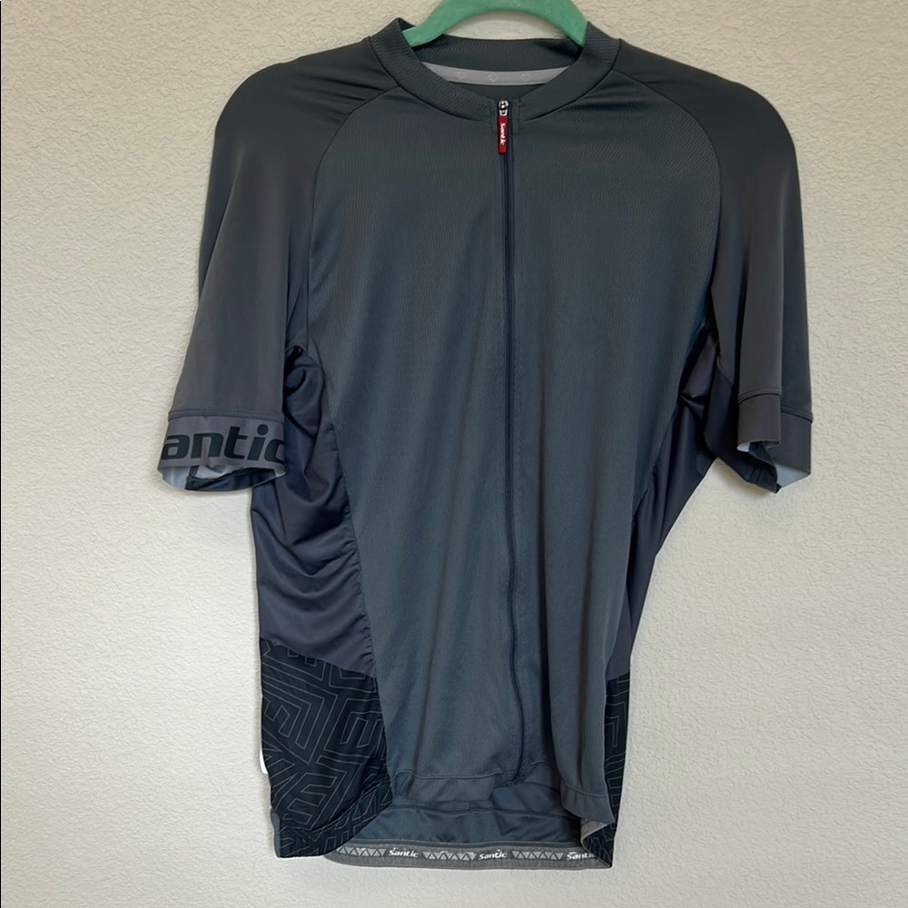 Men's Gray Cycling Shirt